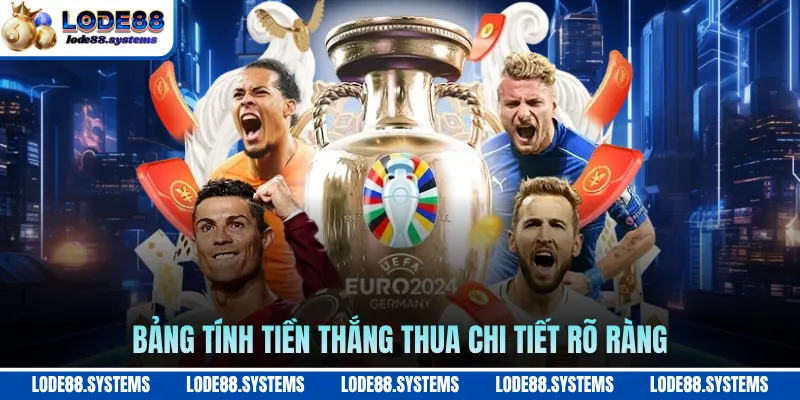 Bảng tính tiền thắng thua chi tiết rõ ràng