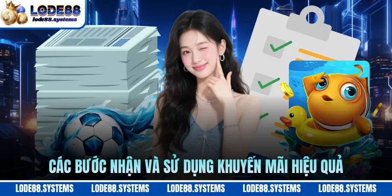 Các bước nhận và sử dụng khuyến mãi hiệu quả