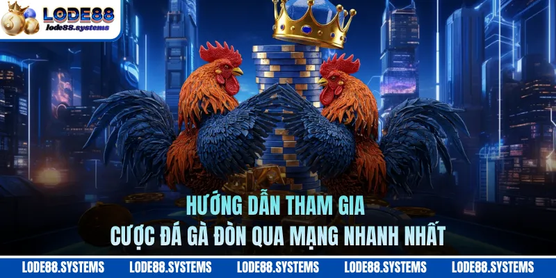 Hướng dẫn tham gia cược đá gà đòn qua mạng nhanh nhất