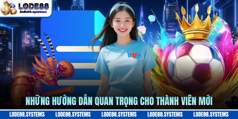Những hướng dẫn quan trọng cho thành viên mới
