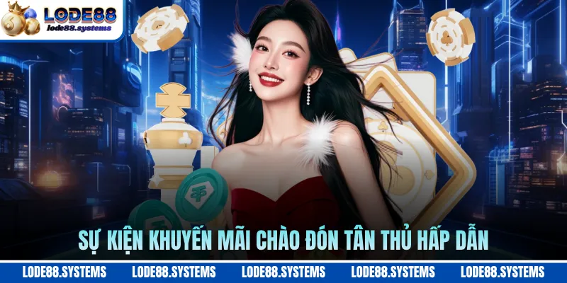Sự kiện khuyến mãi chào đón tân thủ hấp dẫn